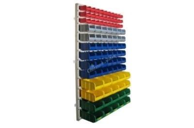 Стойка настенная для метизов СТЕЛЛА 2000x1115 мм. Изображение №1