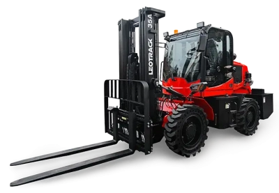 Полноприводный внедорожный вилочный погрузчик LEOTRACK 35A. Изображение №1