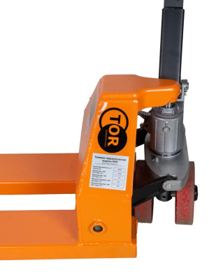 Гидравлическая тележка TOR RHP 2500, 1150Х450 ММ узковильная. Изображение №2