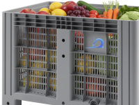 Фото перфорированный контейнер на колесах ibox 1200х800 на сайте www.kiit.ru в интернет-каталоге КИИТ ☎ +7(800) 707-07-45 Изображение №7