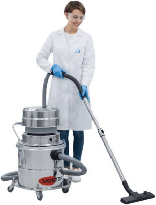 Промышленный пылесос для чистых помещений VOSTOK PCN-10R. Изображение №1