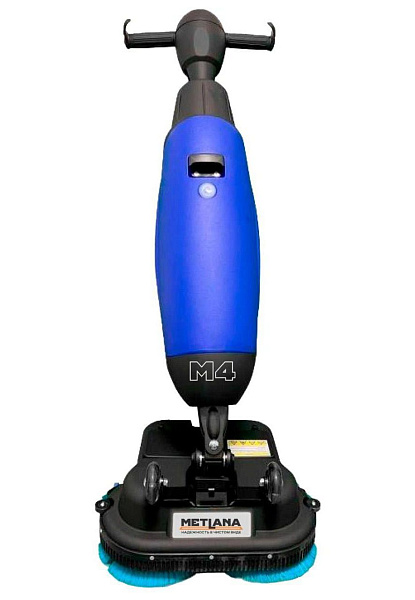 Работа без проводов! Аккумуляторная поломойка М4 обеспечивает полную свободу передвижения по цеху или торговому залу