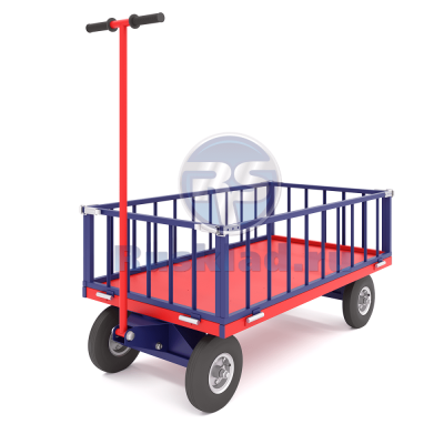 Тележка ТПОБ 2Т 600х900. Изображение №1
