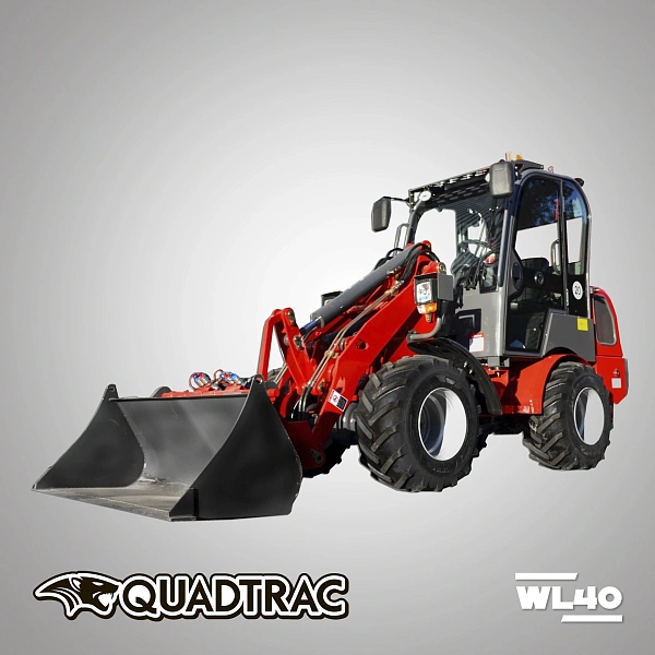 Фронтальный мини погрузчик QUADTRAC WL40