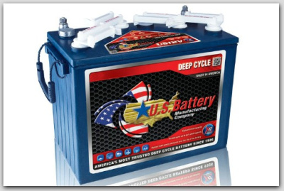 Тяговый аккумулятор 12В, US 12V XC2. Изображение №1