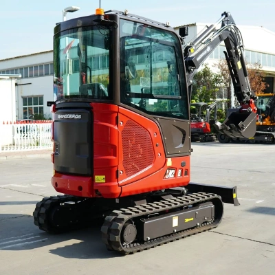 Мини экскаватор с кабиной QUADTRAC EX28 PRO. Изображение №7