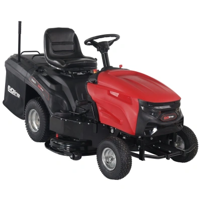 Газонокосилка с сиденьем (трактор) EVOline TRG 96 CH (960 мм, 15 л.с., травосборник 220 л, гидростатика). Изображение №8