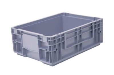 Cерый ящик KLT 4147 396х297х147,5. Изображение №1