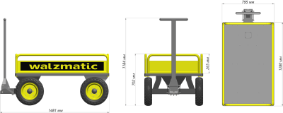 Тележка Walzmatic 3000. Изображение №9