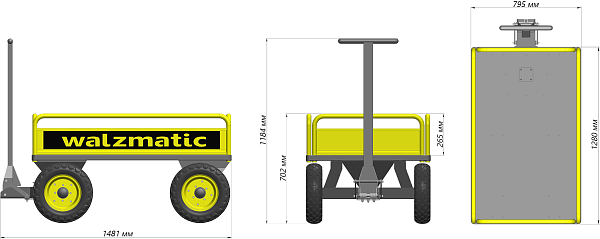 Фото тележка walzmatic 3000 на сайте www.kiit.ru в интернет-каталоге КИИТ ☎ +7(800) 707-07-45 Изображение №12
