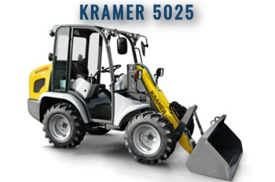 Фронтальный мини погрузчик Kramer 5025. Изображение №1