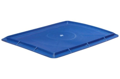 Крышка для сырк-творож. ящика синяя. Изображение №1