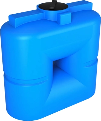 Пластиковая ёмкость для воды 750 литров, арт.: S 750, цвет: синий. Изображение №1