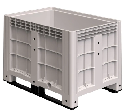 Сплошной контейнер на полозьях iBox 1200х800х800 мм. Изображение №2