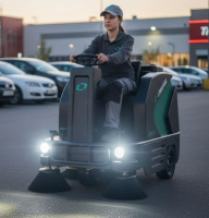 LIMGARD B6S — высокопроизводительный подметальный райдер для промышленной и коммерческой уборки
