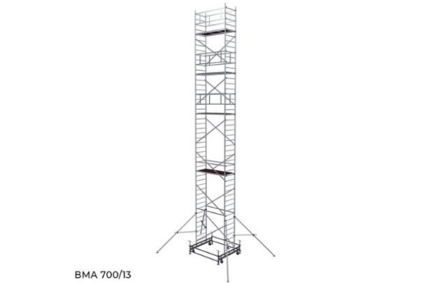 Фото алюминиевая вышка megal вма 700/13 на сайте www.kiit.ru в интернет-каталоге КИИТ ☎ +7(800) 707-07-45 Изображение №2