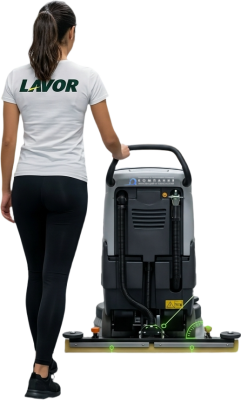 Самоходная аккумуляторная поломоечная машина LAVOR Professional Free Evo 50 BT (500 мм, 2000 м²/ч, 44/60 л, 118 кг). Изображение №1
