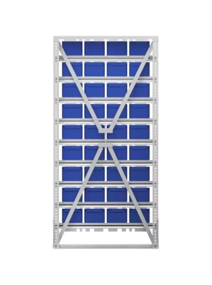 Стеллаж с ящиками 36 шт. Стелла-техник А1-00-09-00 . Изображение №4