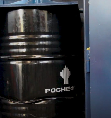 Пресс для бочек PZO-18Б (ПГП-18Б) 380 В для утилизации бочек до 200 л. Изображение №6