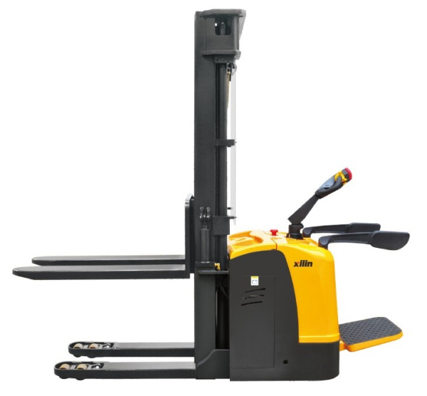 Фото штабелер самоходный 1,5 т 5,6 м xilin cddk15s li-ion двухуровневый (с платформой) 24/225 в/ач на сайте www.kiit.ru в интернет-каталоге КИИТ ☎ +7(800) 707-07-45