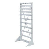 Фото стойка с пластиковыми ящиками 58 штук стелла-техник а1-08-02-01 на сайте www.kiit.ru в интернет-каталоге КИИТ ☎ +7(800) 707-07-45 Изображение №6