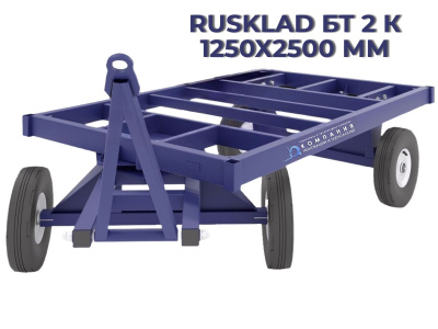 Большегрузная тележка БТ 2 К 1250x2500 мм (г/п 3000 кг). Изображение №2