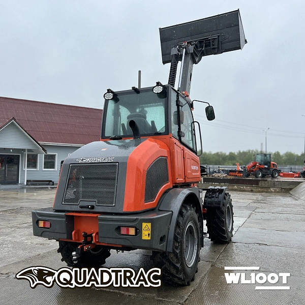 Телескопический погрузчик QUADTRAC WL100T EVO | Грузоподъемность 2500 кг, высота подъема 4621 мм, двигатель XICHAI 4DX21-72 (75 л.с.)