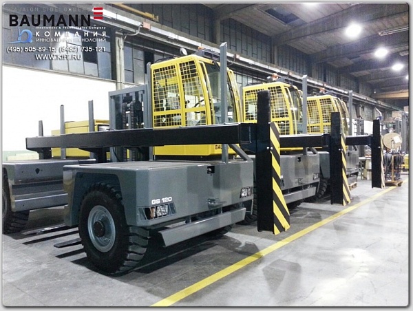 Фото боковой погрузчик baumann gs 120 г/п 12 тонн на сайте www.kiit.ru в интернет-каталоге КИИТ ☎ +7(800) 707-07-45 Изображение №5