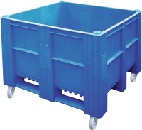 Фото контейнер boxpallet 11-100-wa ace (вар.1) 1200х1000х900 мм сплошной на колесах синий на сайте www.kiit.ru в интернет-каталоге КИИТ ☎ +7(800) 707-07-45