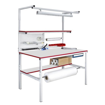 Упаковочный стол GRESSON СУ-1500 (1500x700 мм, регулировка высоты, до 300 кг, Россия). Изображение №17