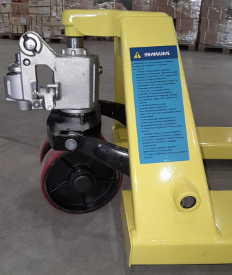 Тележка гидравлическая 2500 кг 1150 мм полиуретановые колеса TOR AC (серия J). Изображение №4