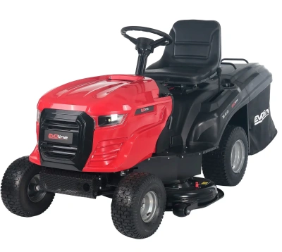 Садовый трактор (газонокосилка с сиденьем) EVOline TRG 107 CH (двигатель Loncin 13,6 л.с., гидростатическая трансмиссия, ширина кошения 107 см). Изображение №7