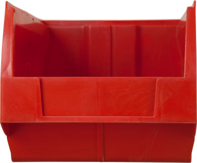 Ящик сплошной 400×230×200 мм, объем 18.4 л. красный. Изображение №6