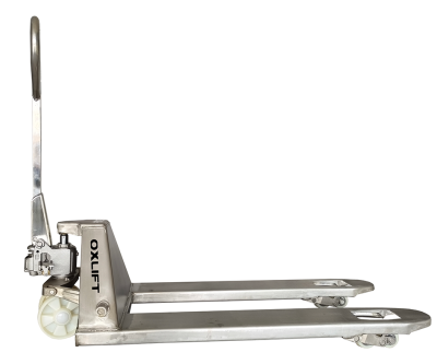 Гидравлическая тележка из нержавеющей стали OX25-Steel OXLIFT 2500 кг. Изображение №1