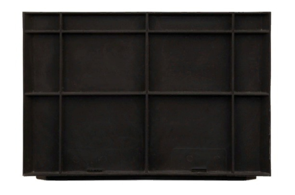 Фото ящик п/э "фин-пак" 400х300х260 черный на сайте www.kiit.ru в интернет-каталоге КИИТ ☎ +7(800) 707-07-45