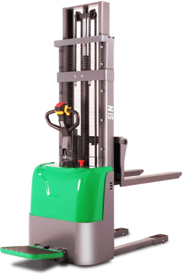 Штабелер с откидной платформой 2,0 т 3,5 м XILIN CDD20K-EN Li-ion 24/165 В/Ач. Изображение №1