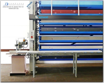 Автоматические механические стеллажи для длинномерного груза 7450 мм. Изображение №2