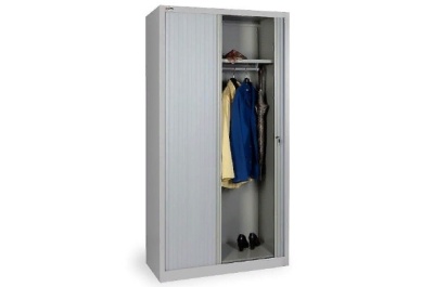 Шкаф гардеробный ДиКом КД-144К с дверьми-жалюзи. Изображение №1