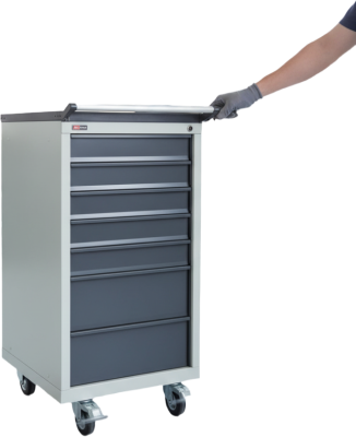 Тумба инструментальная передвижная ДиКом ВЛ-017-01 . Изображение №1