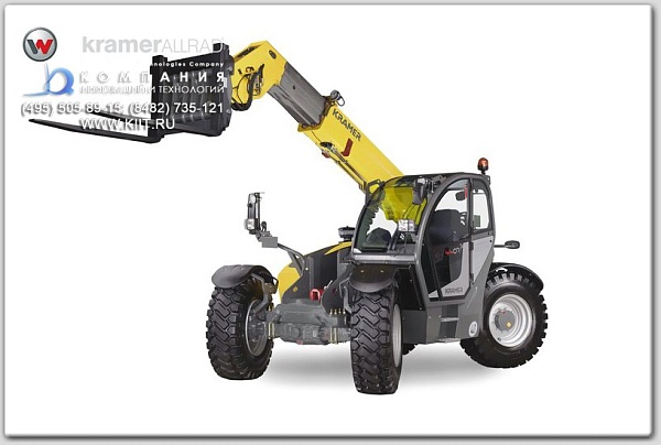 Фото телескопический погрузчик kramer 4407 на сайте www.kiit.ru в интернет-каталоге КИИТ ☎ +7(800) 707-07-45 Изображение №3