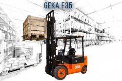 Электропогрузчик 3,5 тонны GEKA E35