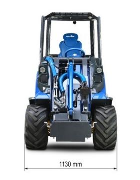 Мини-погрузчик (минитрактор) MultiOne 7.2 K (1200 кг, высота подъема 2,9 м, двигатель Kubota D1305). Изображение №4