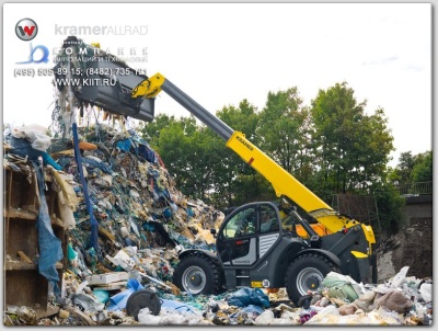 Телескопический погрузчик KRAMER 5509. Изображение №4