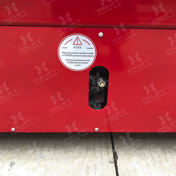 Фото ножничный подъемник qz-050-120 oxlift 500 кг 12 м на сайте www.kiit.ru в интернет-каталоге КИИТ ☎ +7(800) 707-07-45 Изображение №3
