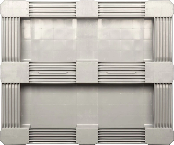 Фото пластиковый поддон на 5-и полозьях ir 1210-5r-g 1200х1000х160 мм сплошной гигиенический, серый на сайте www.kiit.ru в интернет-каталоге КИИТ ☎ +7(800) 707-07-45 Изображение №3