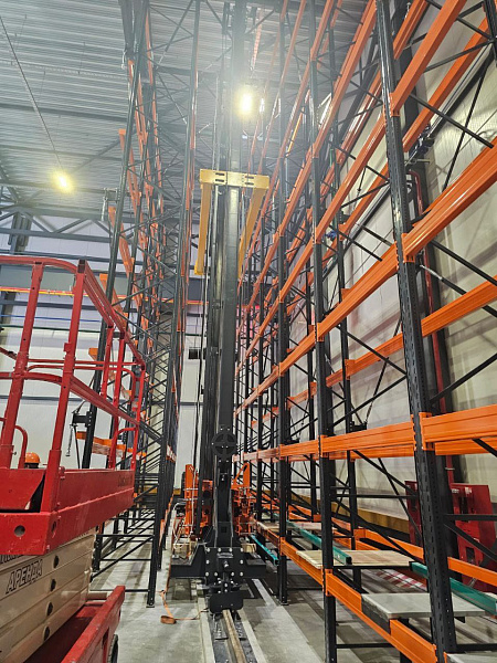 Автоматический кран-штабелер - Автоматизированный склад ДиКом AS-RS P - КИИТ