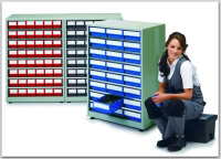 Фото кассетница treston 2440 на 24 цветных лотка, ячеек на сайте www.kiit.ru в интернет-каталоге КИИТ ☎ +7(800) 707-07-45