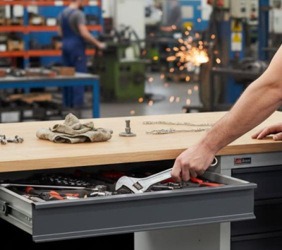 Верстак слесарный ДиКом ВЛ-150-Ф-03. Изображение №4