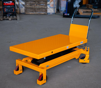 Передвижной подъемный стол XILIN SPS800 (800 кг, высота подъема 1025 мм, платформа 1220x610 мм). Изображение №3