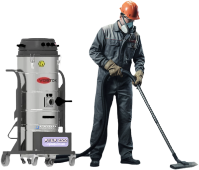 Взрывозащищенный промышленный пылесос VOSTOK ZVMEX. Изображение №1